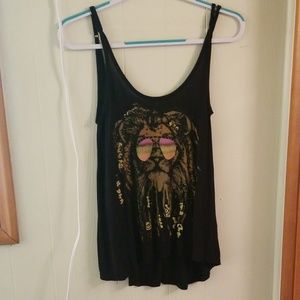 Lauren Moshi Rasta Lion tank